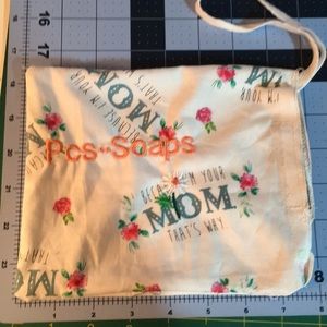 gift-Moms pouch to hold Pieces of soap-homemade